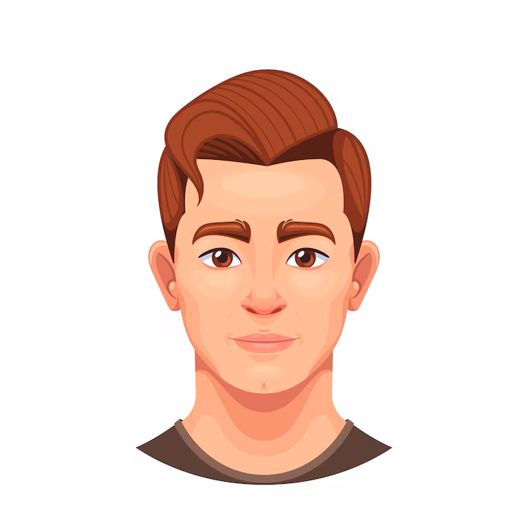 ilustracao-vetorial-de-um-rosto-de-jovem-com-cabelo-castanho-curto-personagem-masculino-de