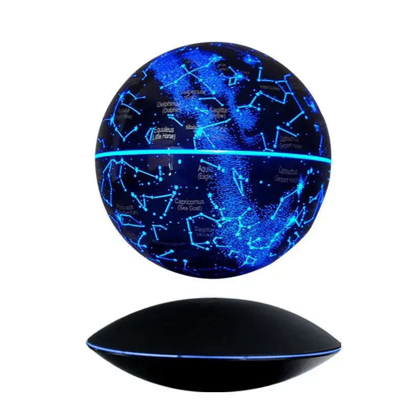 Thumbnail: 6-Inch Magnetic Levitating Globe, Creative Desk Decor Gift for Home & Office