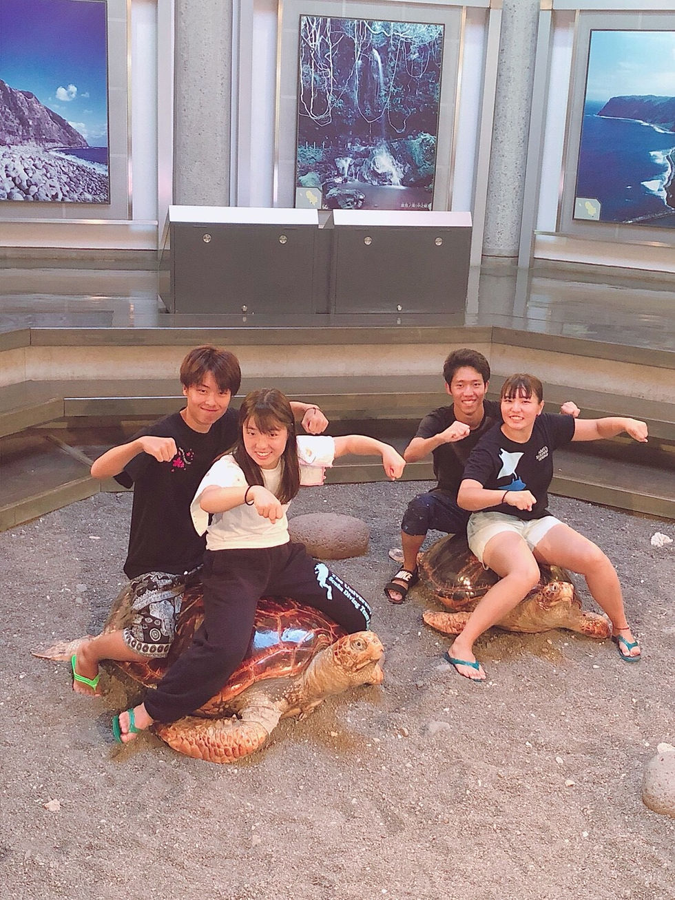 亀で来たんじゃい！ブンブン😎