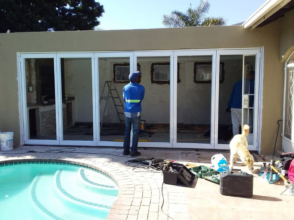 Thumbnail: 5.5 x 2.3 Folding Doors