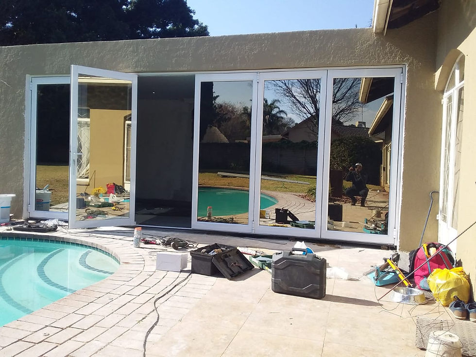Thumbnail: 5.5 x 2.3 Folding Doors