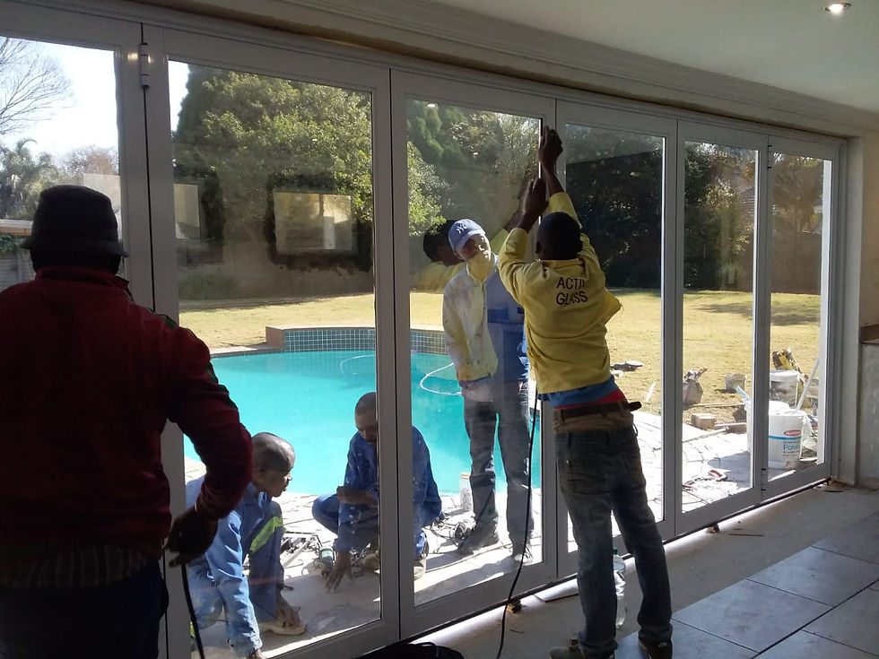 Thumbnail: 5.5 x 2.3 Folding Doors
