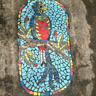 Sidewalk Art in Monteverde