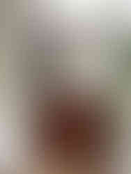 toilet med brunt gulv og grøn dør