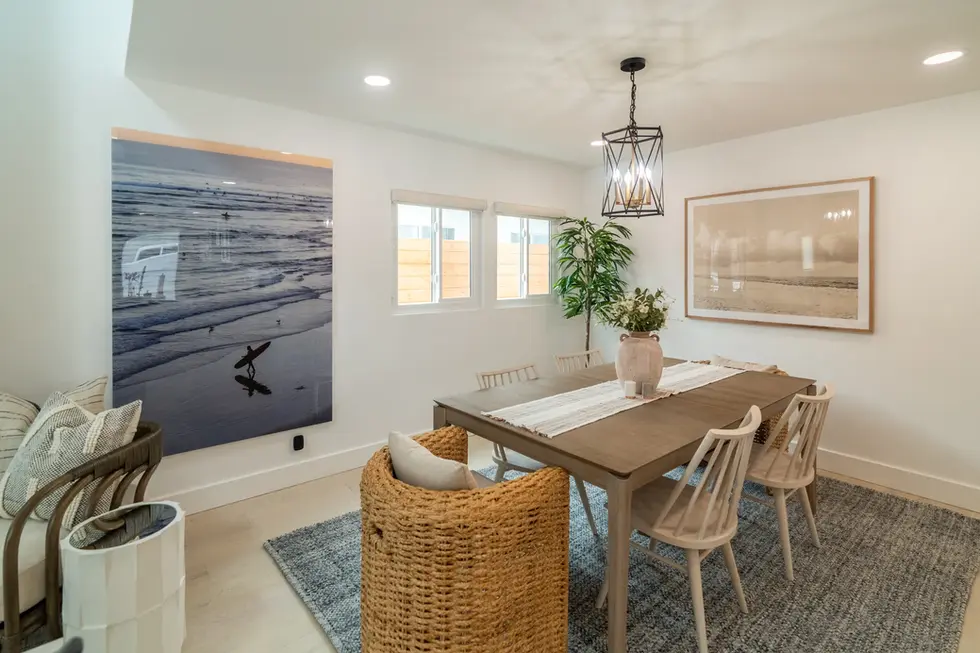 Adrien-Newport beach-Boho Dining Area