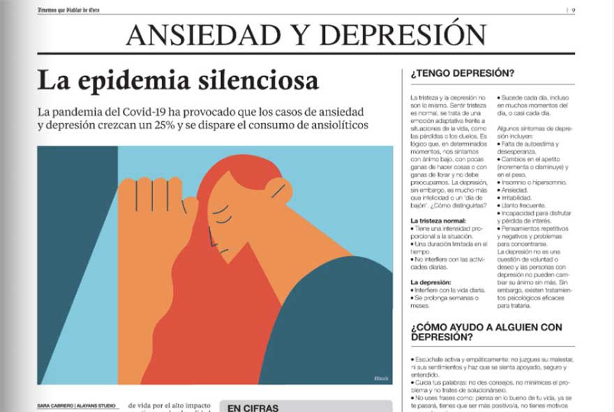 Campaña ‘Tenemos que hablar de esto’ del Consejo General de la Psicología. Centro de Psicología Aplicada Maribel Gámez