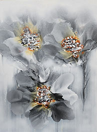 16) Flower Power 10, akryl, Maria Rask-Zilén, 65 x 80 cm, 4 000 kr.jpg