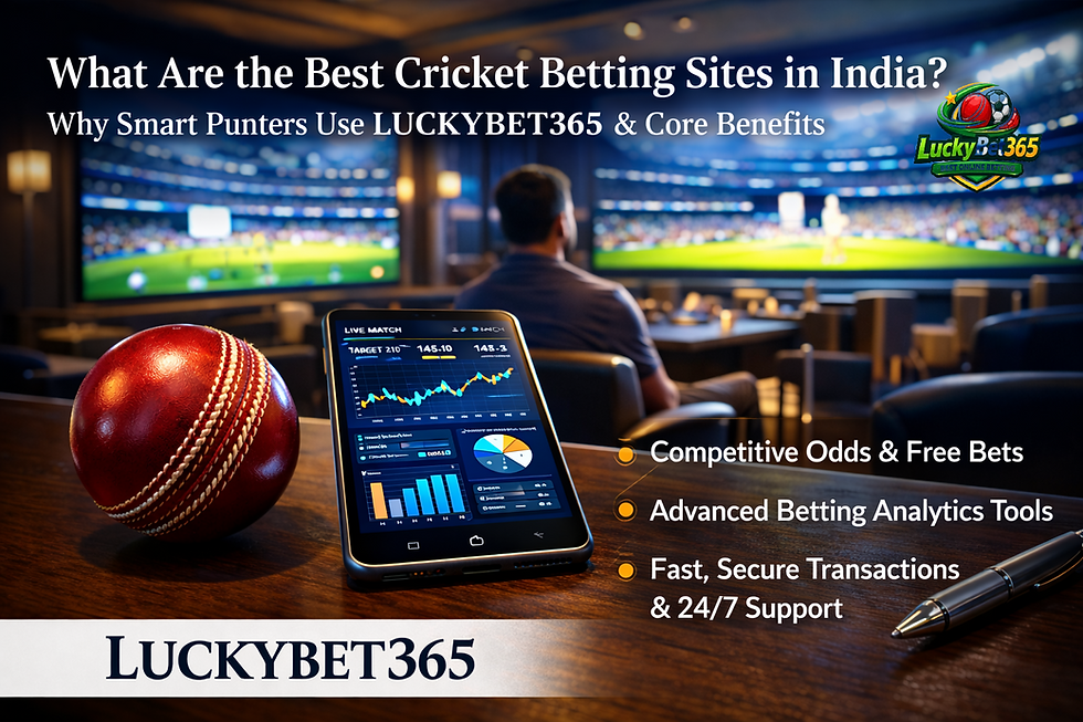 Best Cricket Betting Site in India LuckyBet365