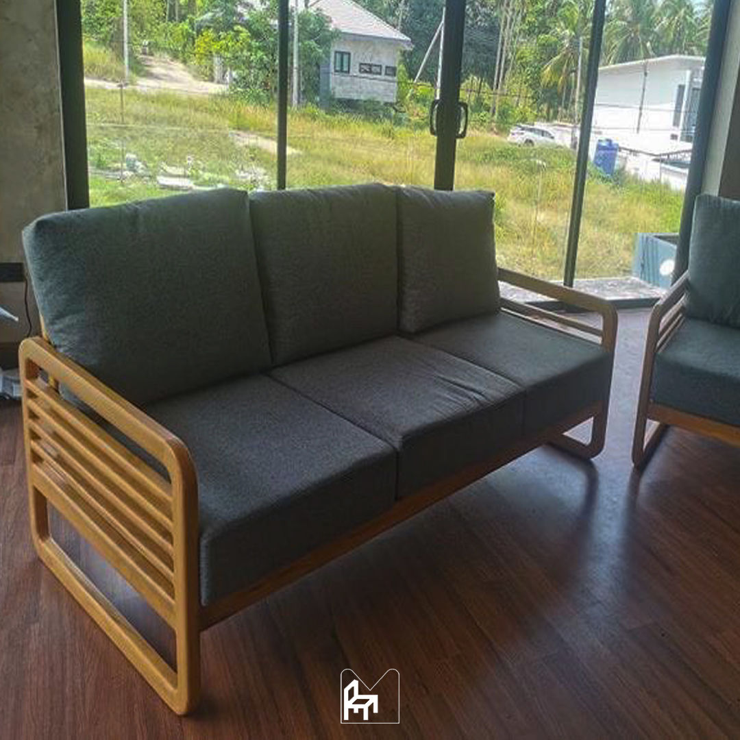 SF001  - Sofa Teak Chair (3 seats)