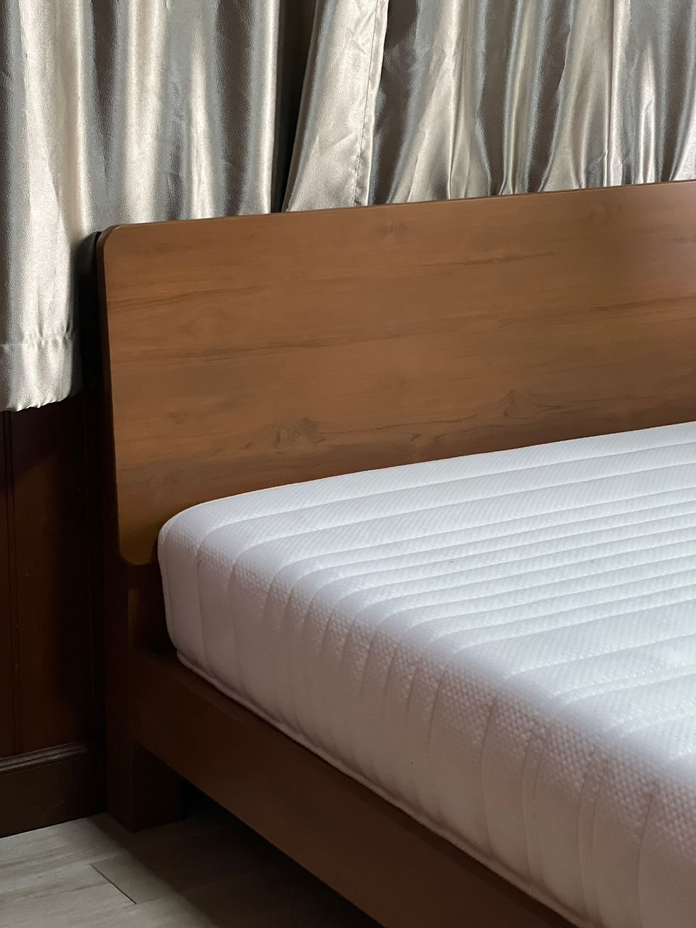 ภาพขนาดย่อ: B058 - Teak Bed เตียงนอนไม้สัก เตียงโมเดิร์น