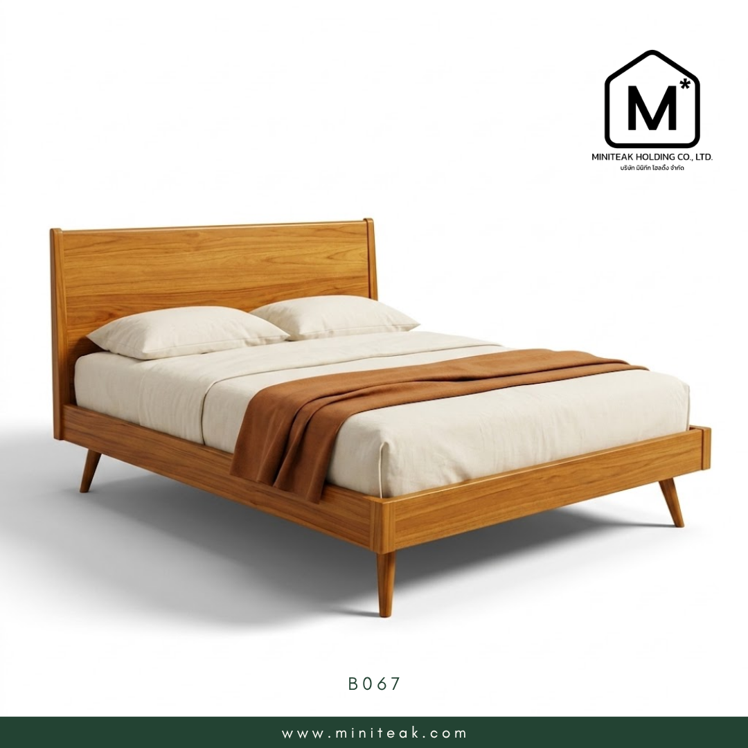 B067 - Teak Bed เตียงนอนไม้สัก