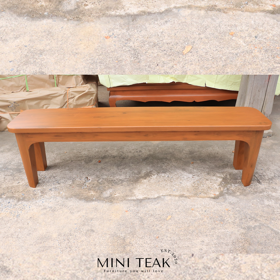 Thumbnail: E014 - Modern Teak Bench