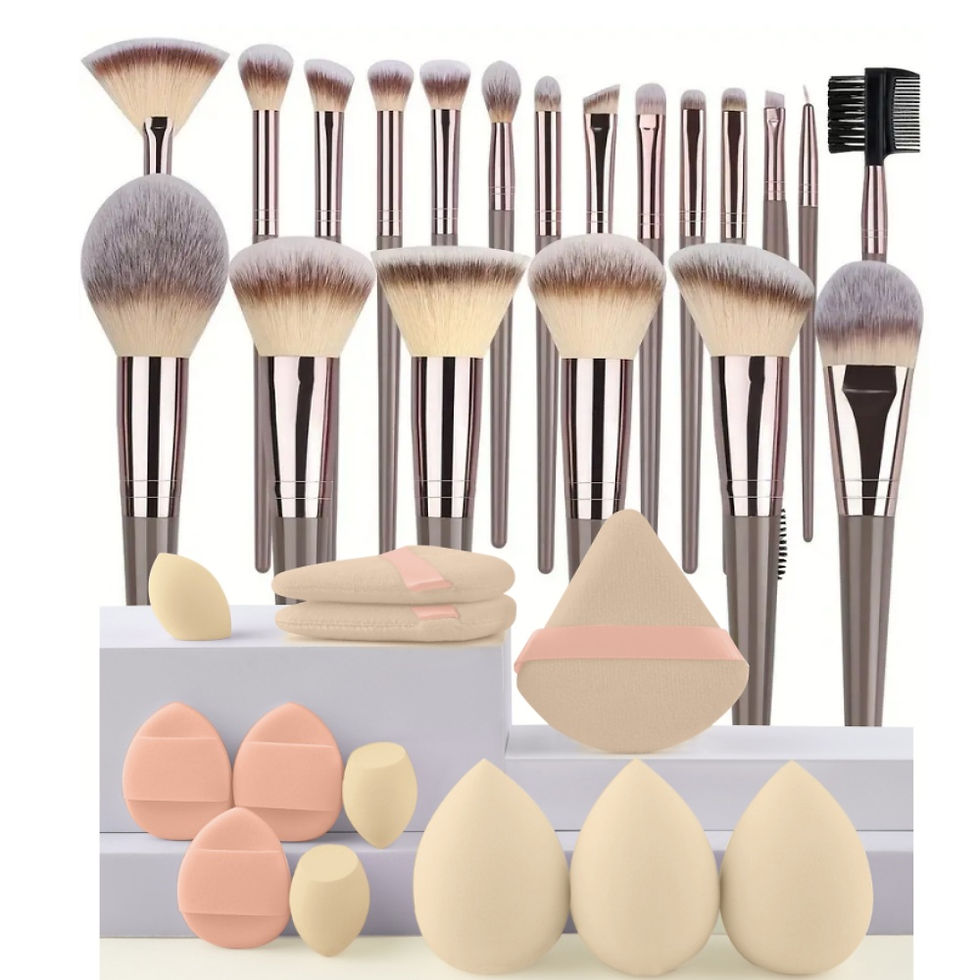 Thumbnail: Professional 3-20PCS Makeup Brushes Set Soft Fluffy Foundation Eyeshadow Conceal