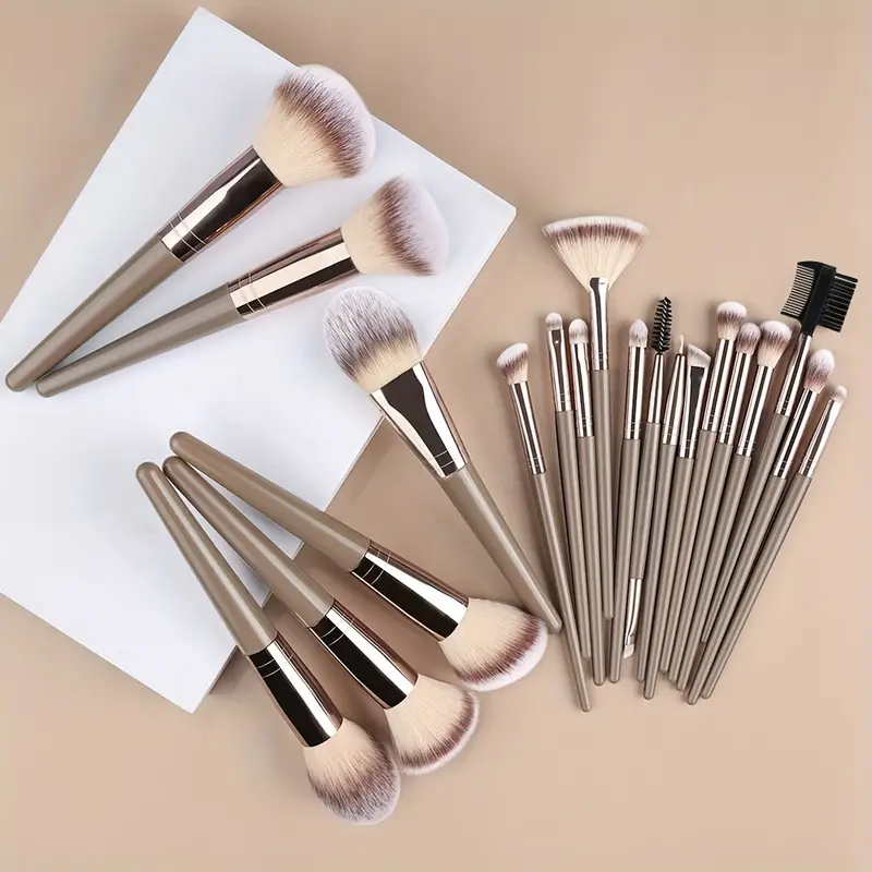 Thumbnail: Professional 3-20PCS Makeup Brushes Set Soft Fluffy Foundation Eyeshadow Conceal