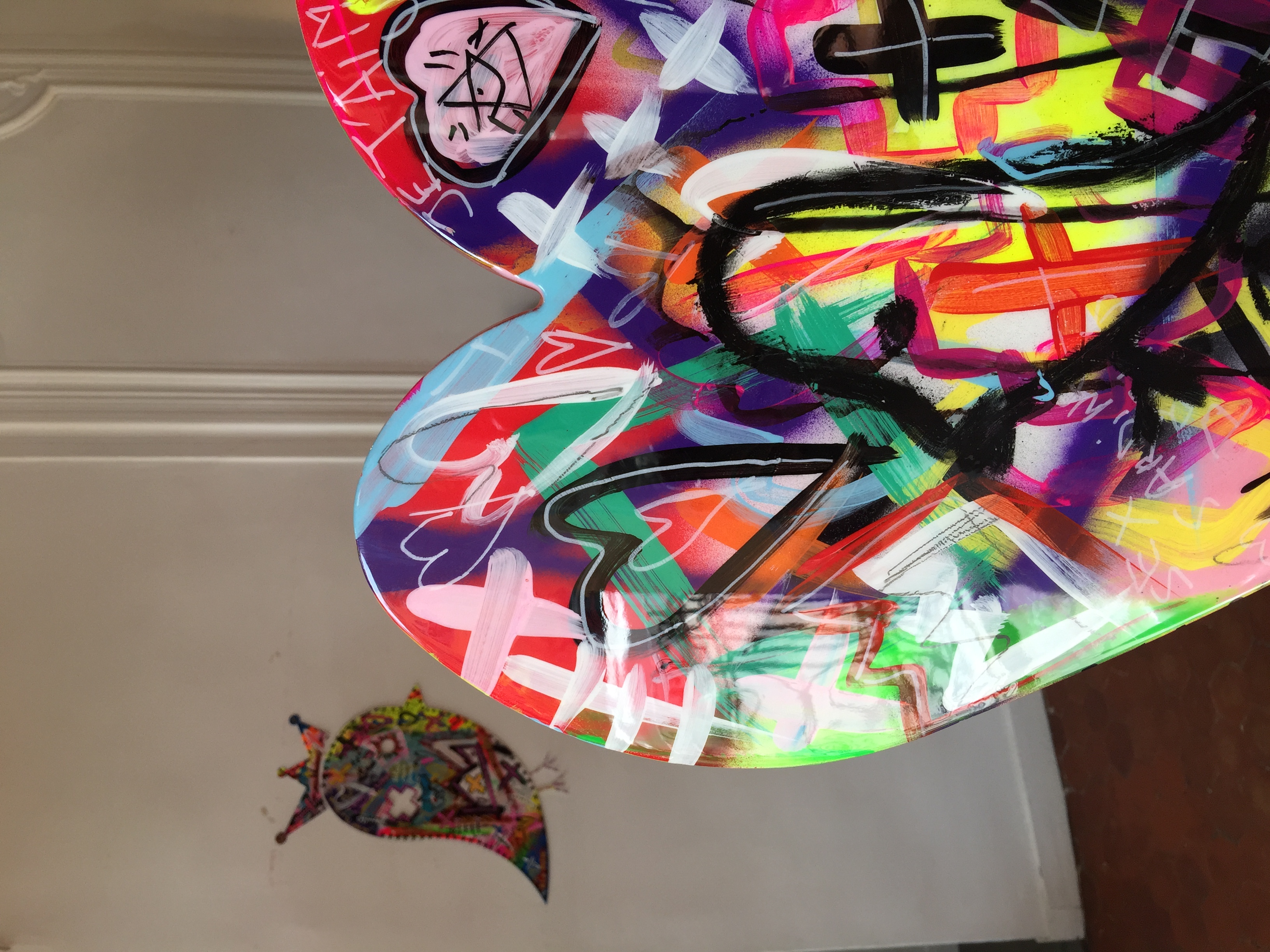 P FAVA Punky heart custom