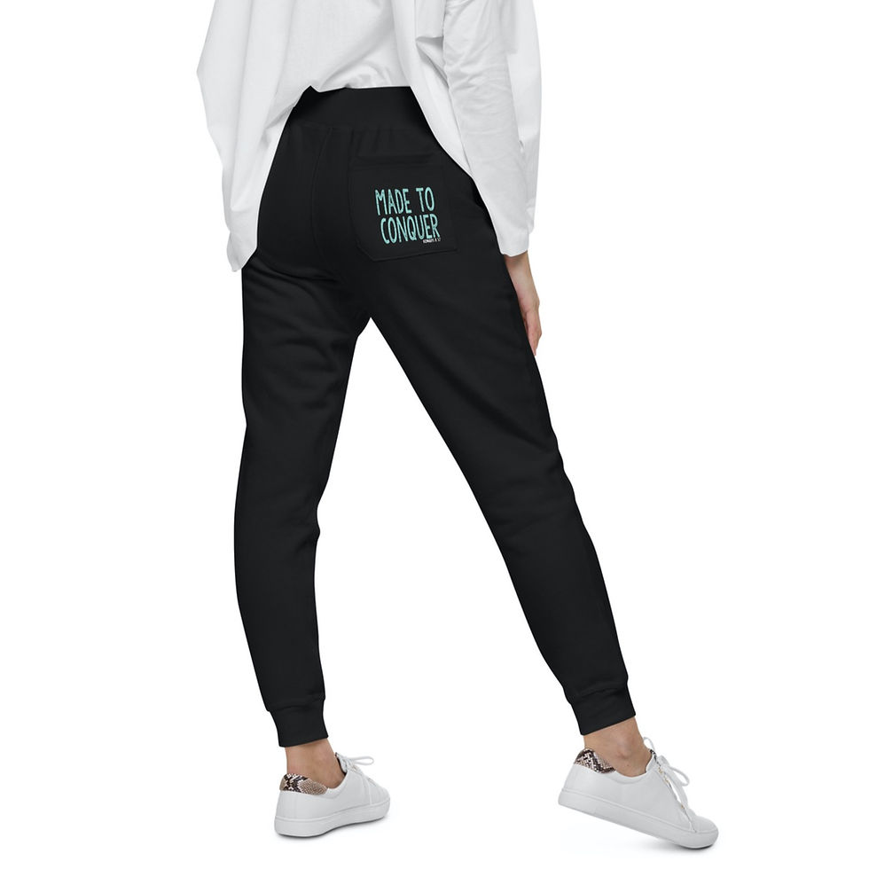 Thumbnail: Love Fleece-Lined Joggers - Unisex