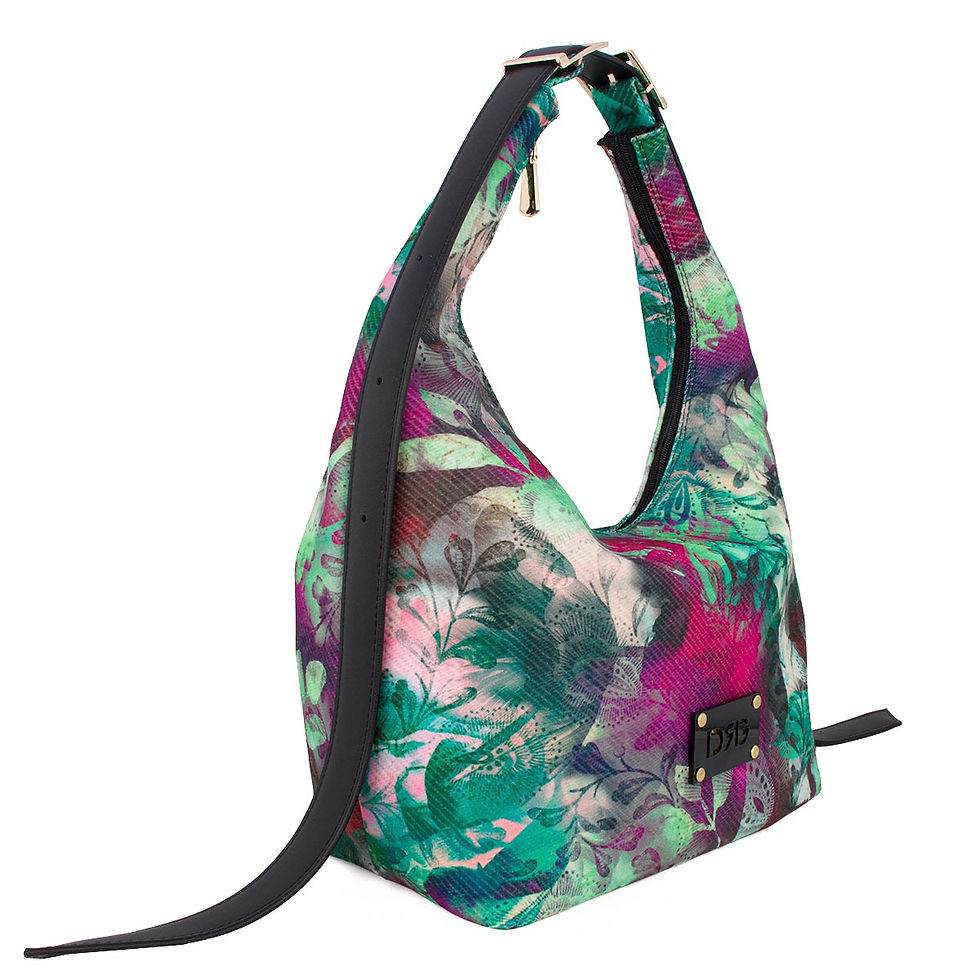 Μικρογραφία: ΓΥΝΑΙΚΕΙΑ ΤΣΑΝΤΑ Floral Shoulder Bag - De Raggi