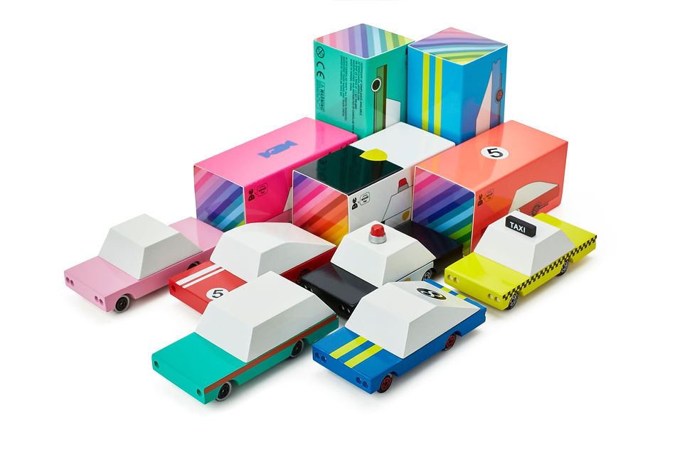 Miniatura: Candy Lab - Candy Car - Police Car