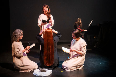 ukrainian artist, Roksolana Uhryniuk, ukrainian femail artist, support Ukraine, Vancouver art, art festival Vancouver, artist from Ukraine, Anna Pidgorna compouser