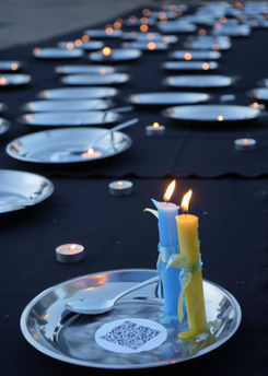 roksolana uhryniuk artist, Holodomor 1932-1933, genocide of Ukrainians, political art, ukrainian art, ukrainians in Vancouver, 