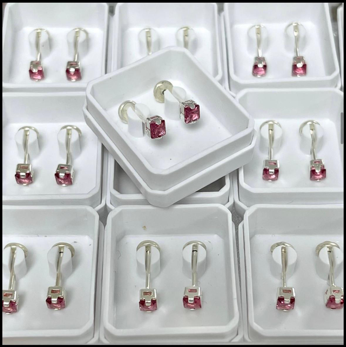 Abridores Cubic Fucsia Plata N109