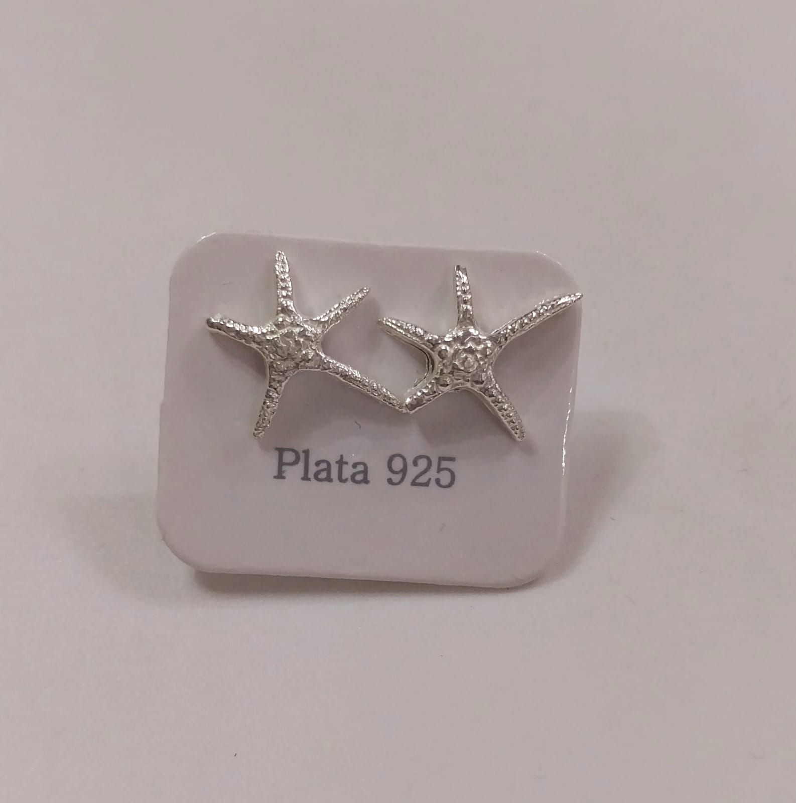 Aros Estrella de Mar 🌊 Plata 