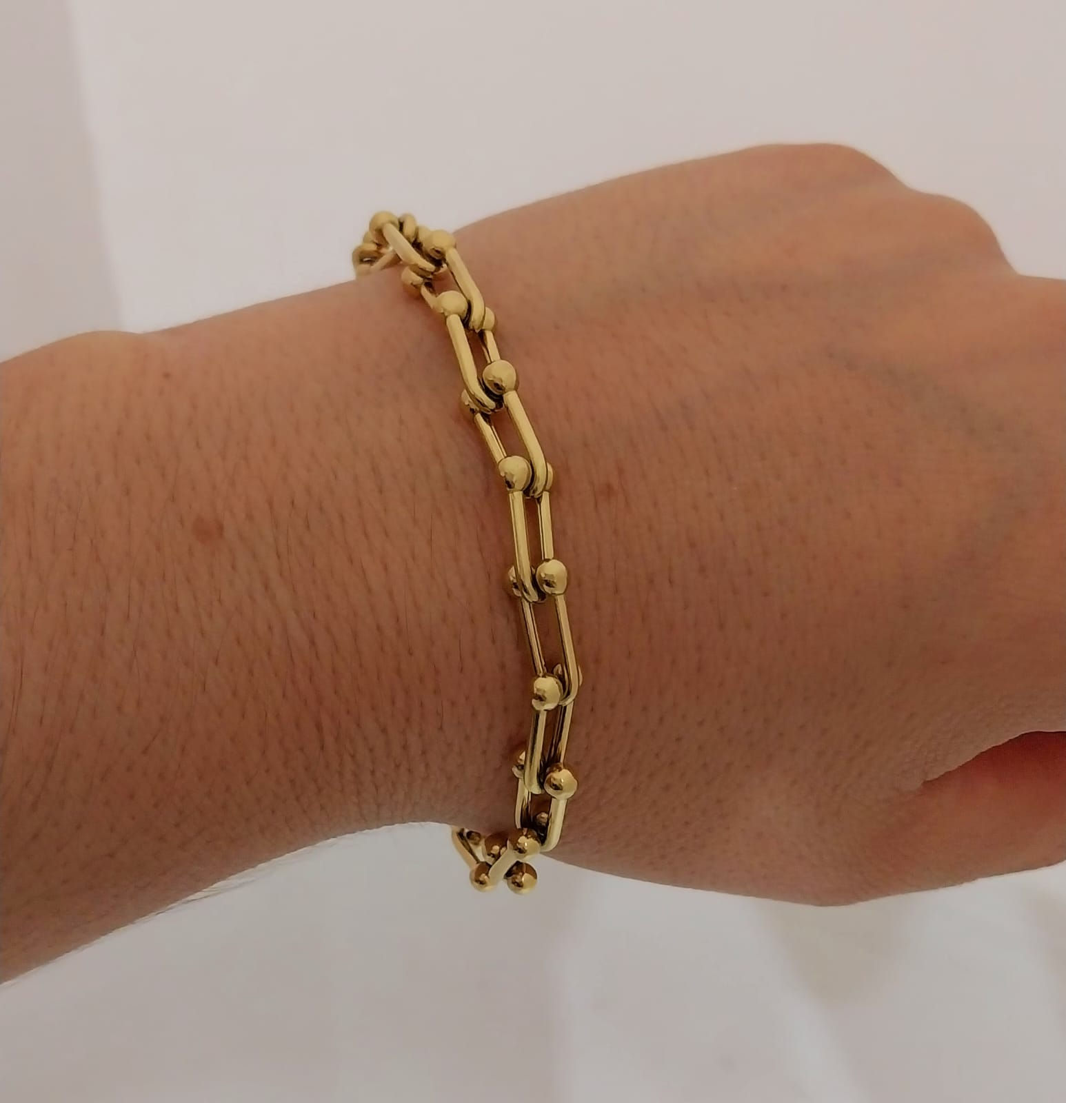 Acero Dorado Pulsera Tiffany 🇨🇳PD