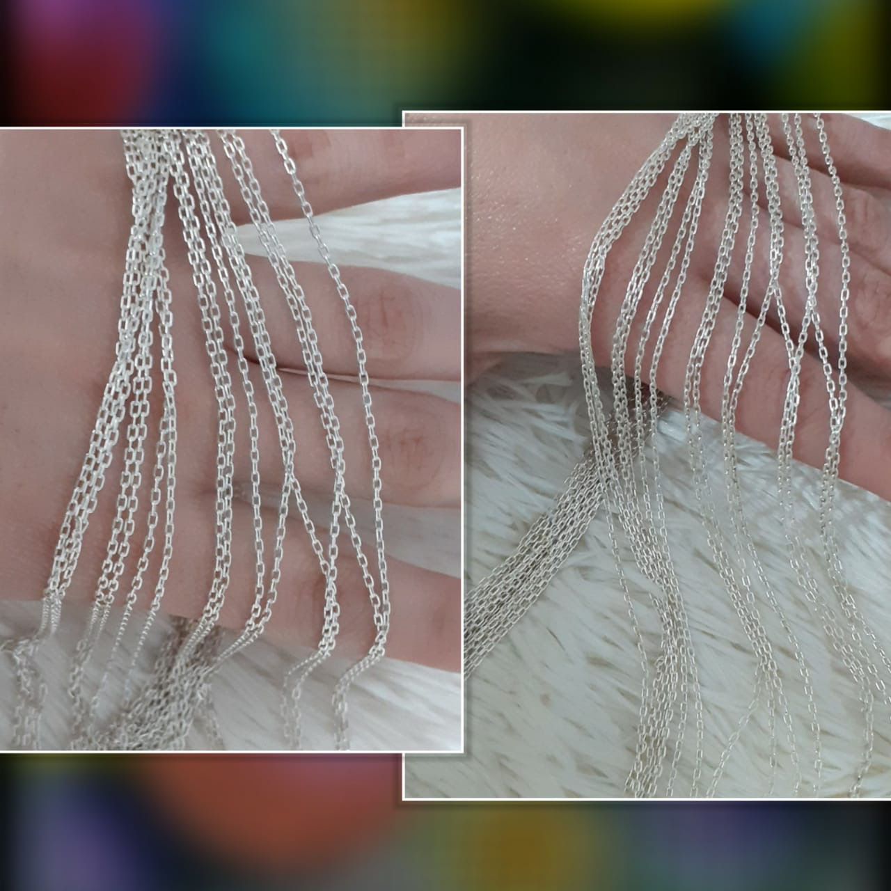 Cadenas Forcet 0,4 Plata 50cm 🇩🇪CP