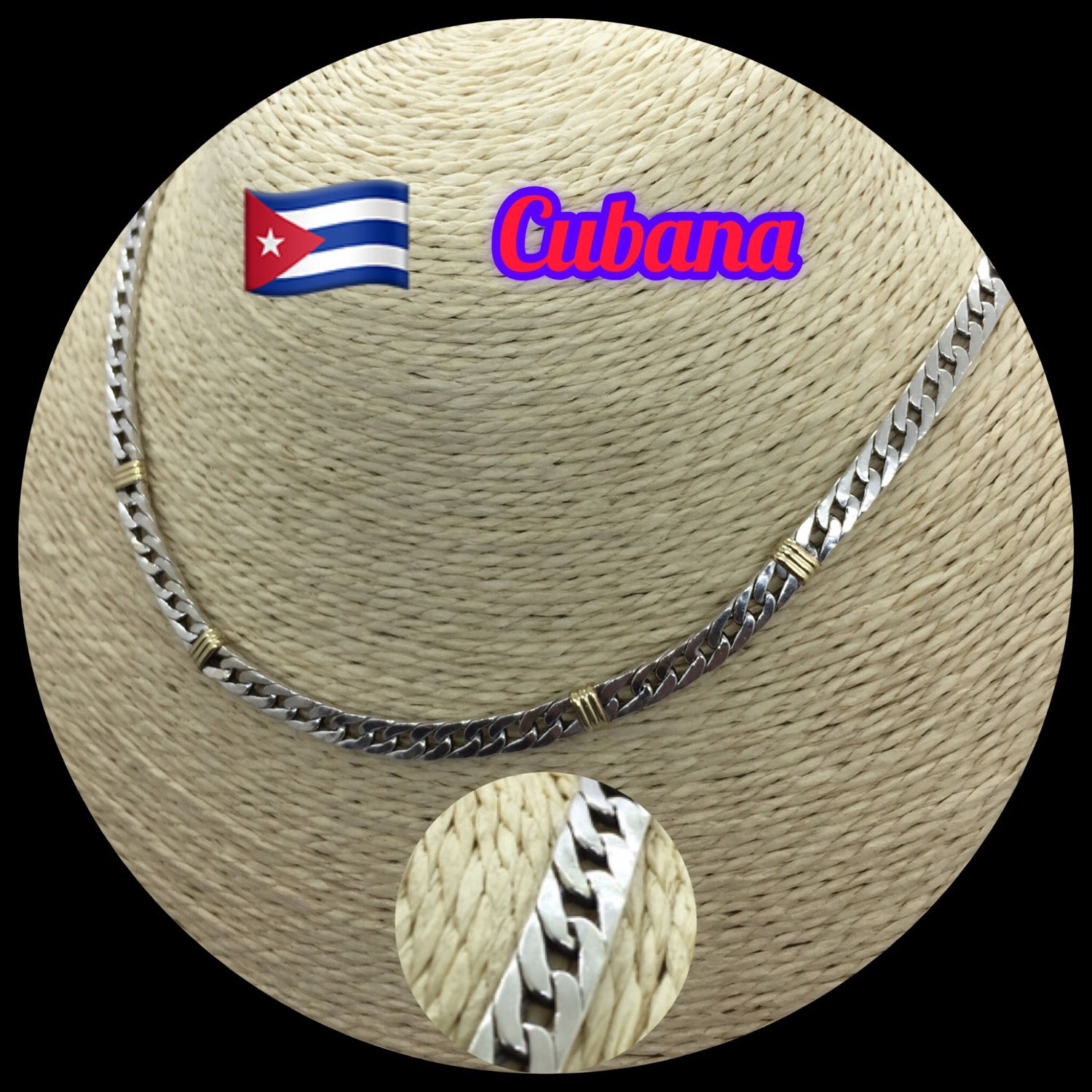 Cadenas Cubanas 🇨🇺 Plata y Oró N 4 🇵🇾CO