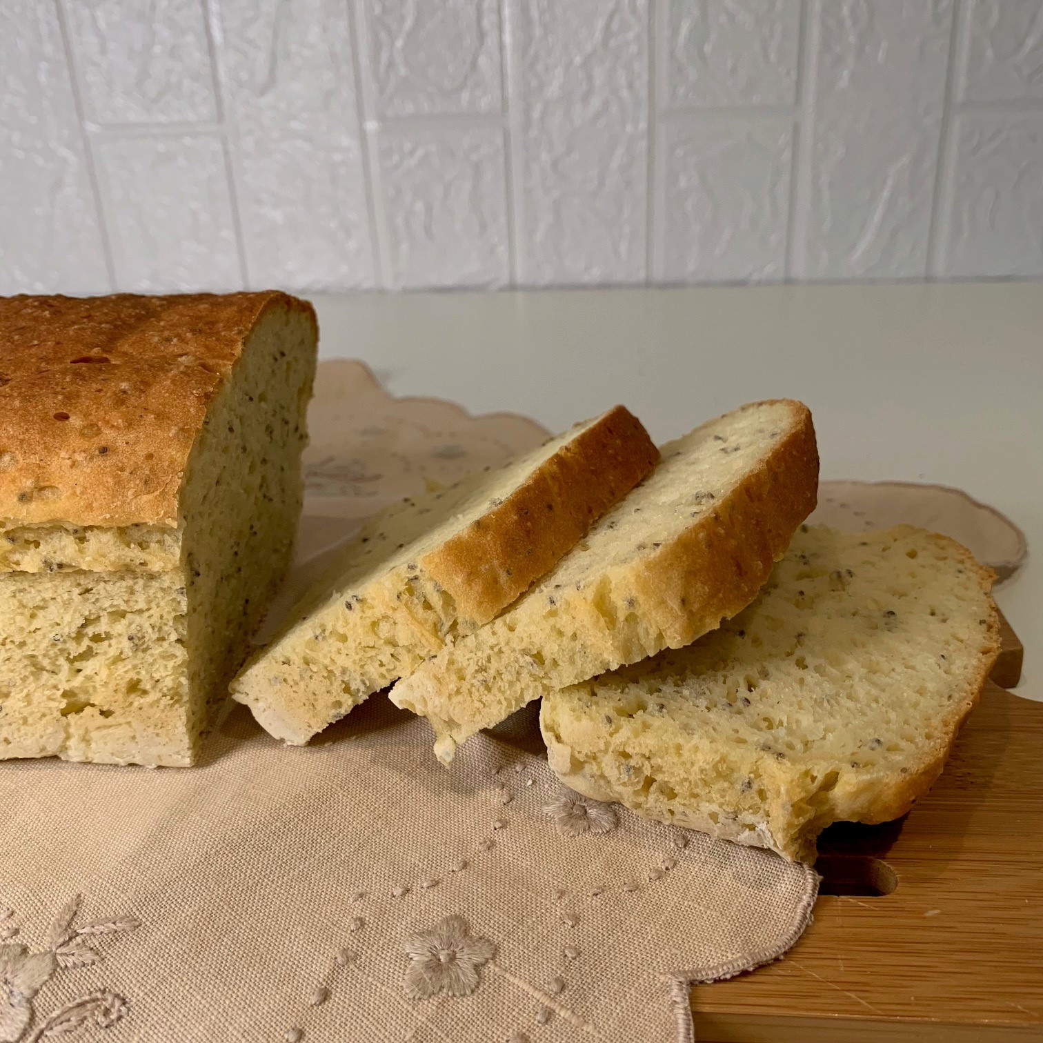 Pão Funcional de Batata Doce e Chia