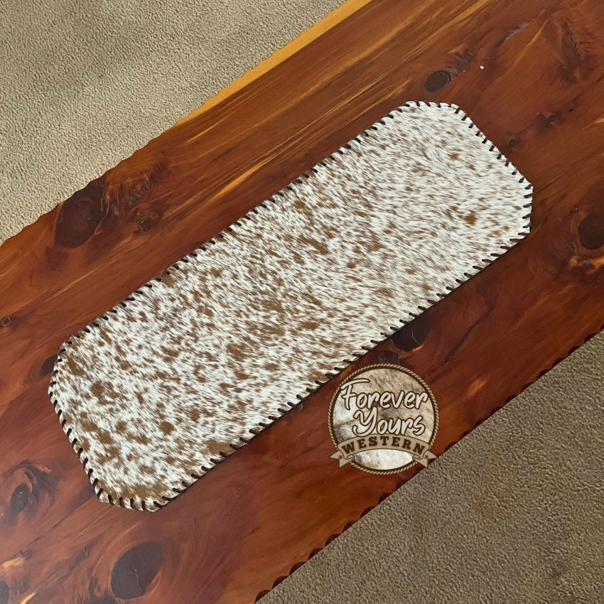 23” Speckled Red & White Table Runner