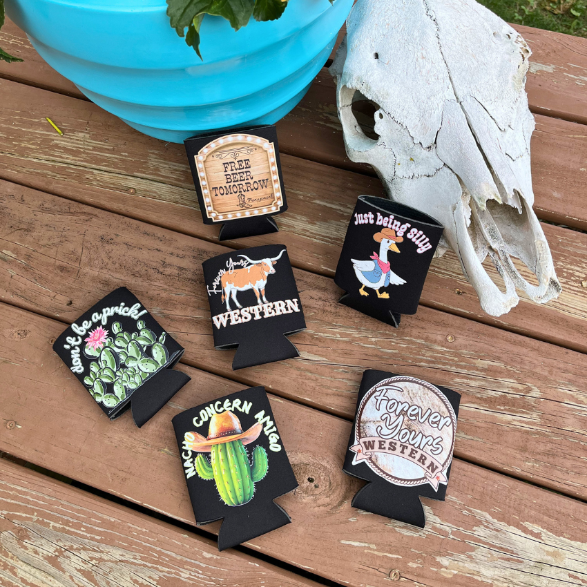 Thumbnail: Printed Graphic Can Koozies