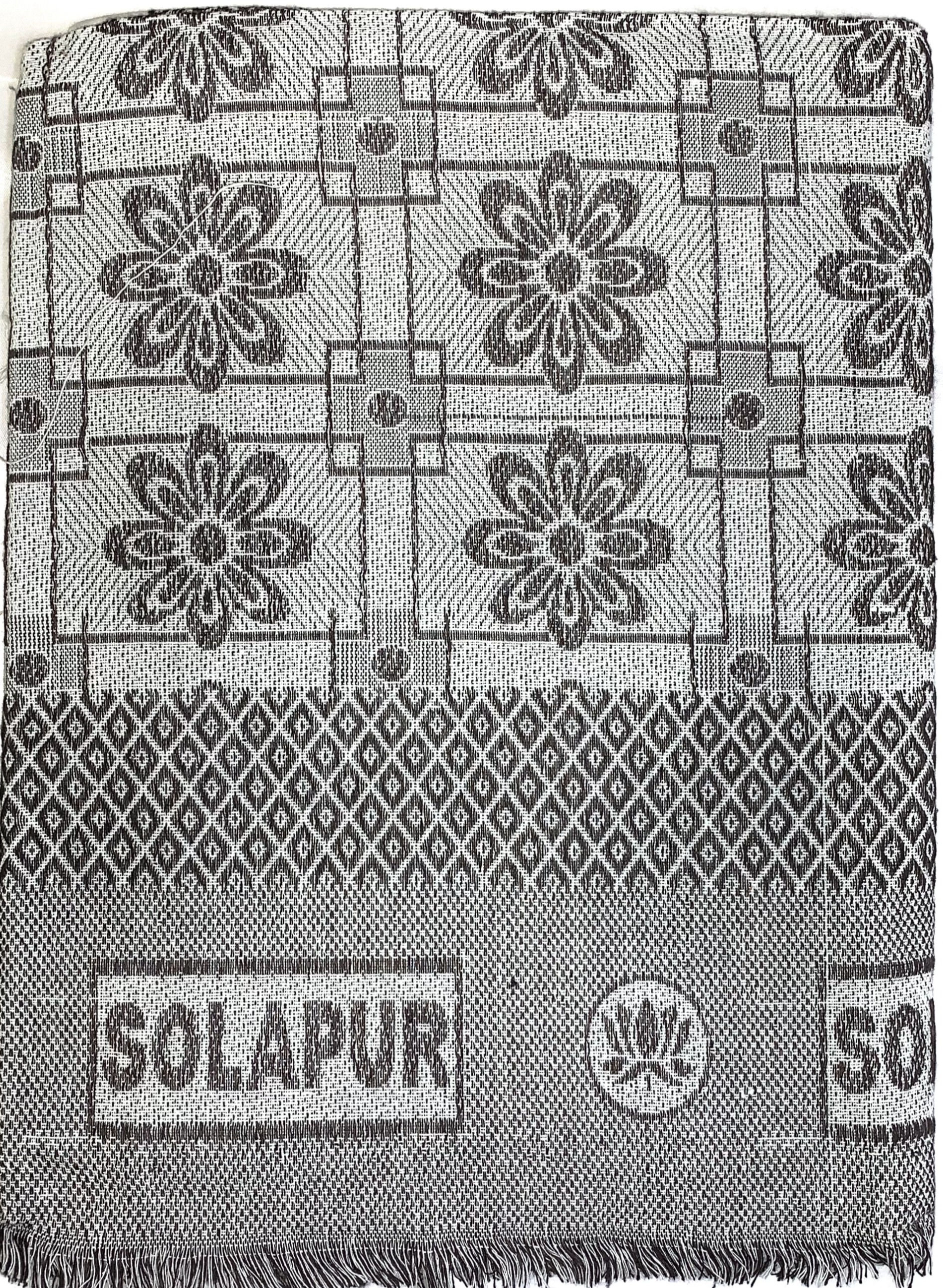 Solapur's handloom chaddars. size 60cm*90cm