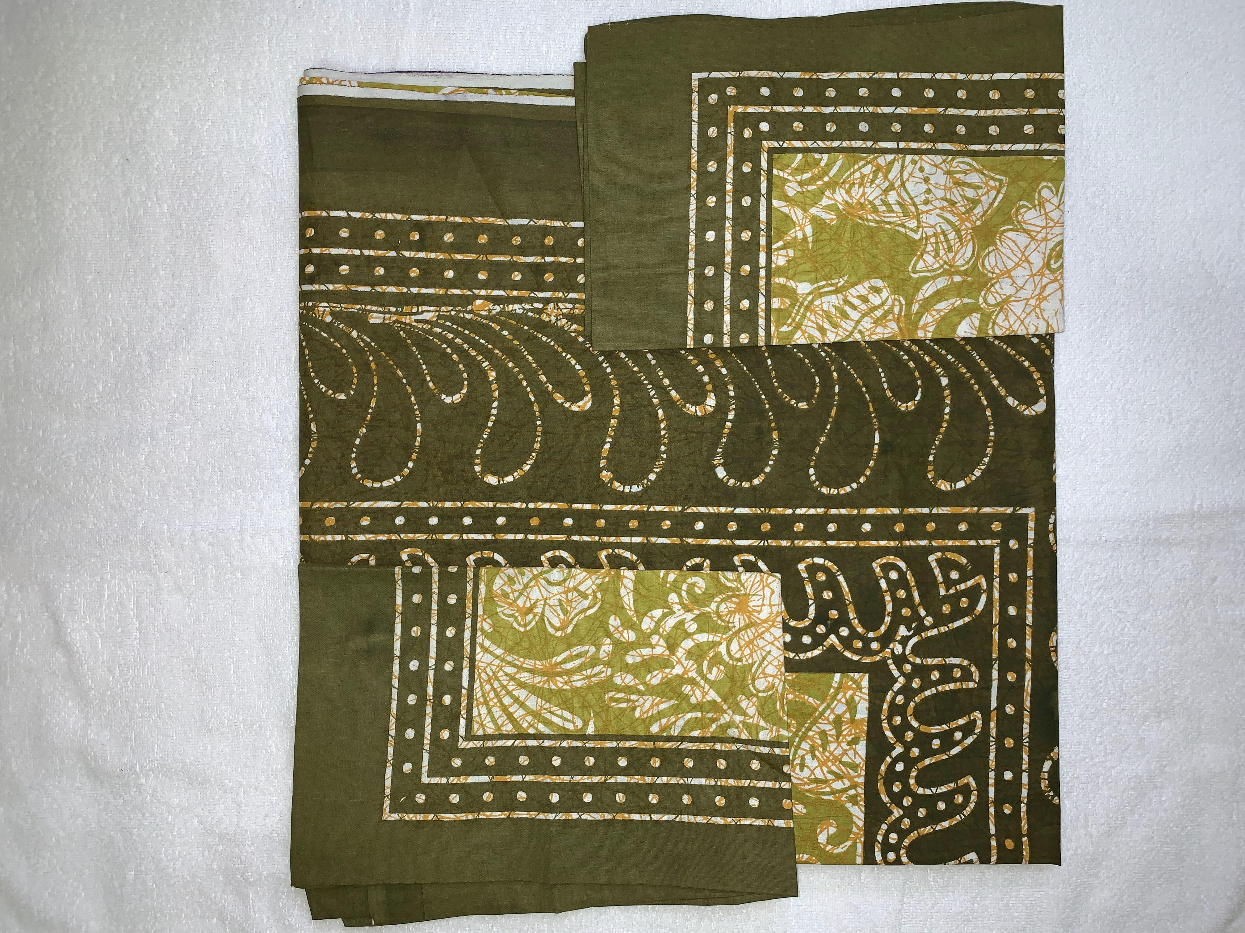 100% Cotton bedsheet with pillow cover handloom