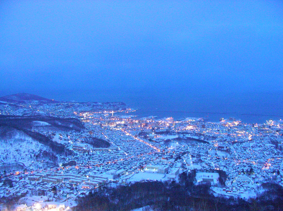 Night View from Tengu-yama