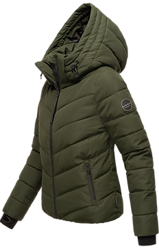 Quilted Jacket Samuiaa XVI Dark Olive
