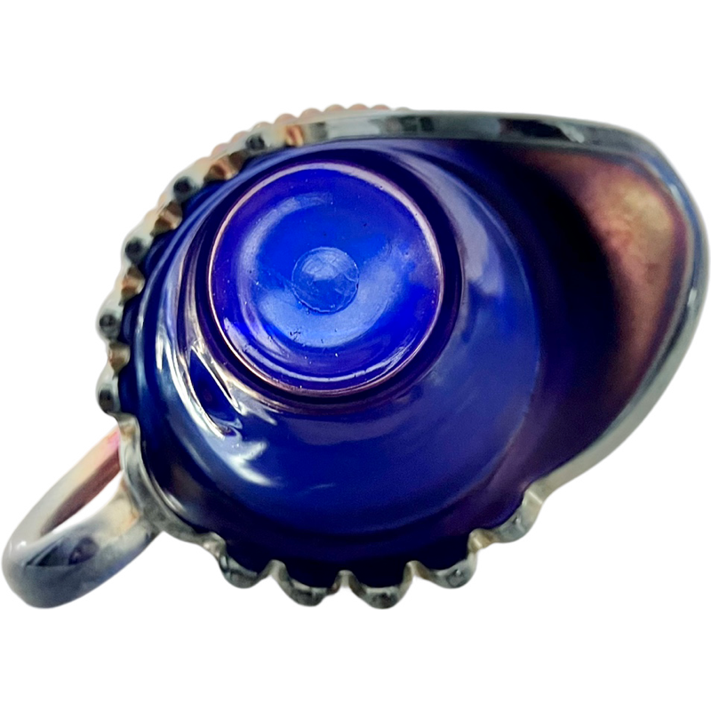 Thumbnail: Antique Peacock at the Fountain Pitcher and Glasses / Antique Northwood