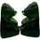 Thumbnail: Vintage Blenko Glass Bear Bookends with Original Stickers