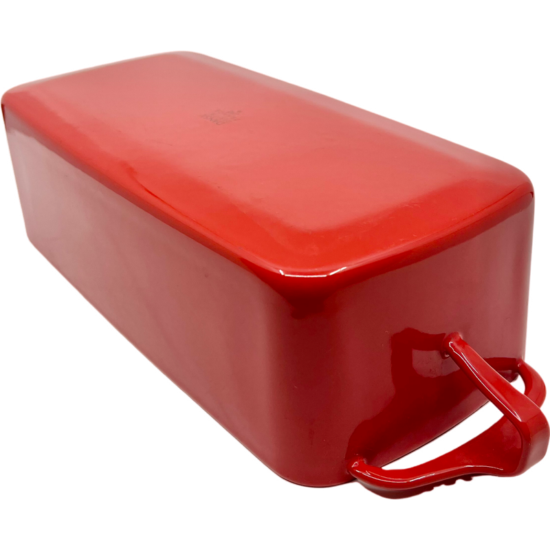 Thumbnail: Vintage Red Dansk Kobenstyle IHQ Loaf Pan Enamelware Cookware / Red Dansk L