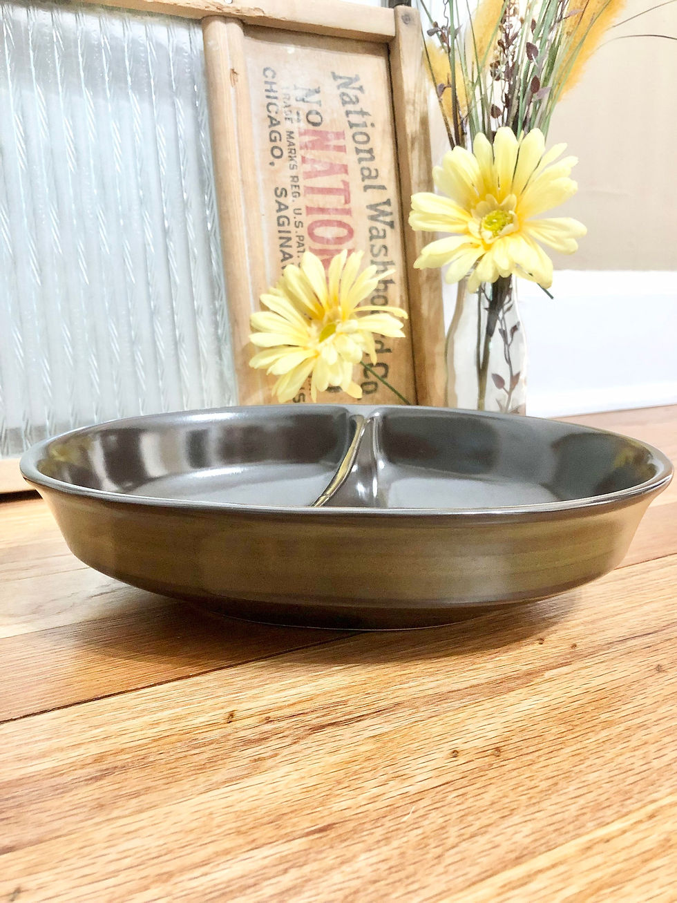 Thumbnail: Vintage 1970's Franciscan Madeira Stoneware Tableware OR Lidded Serving Bowl