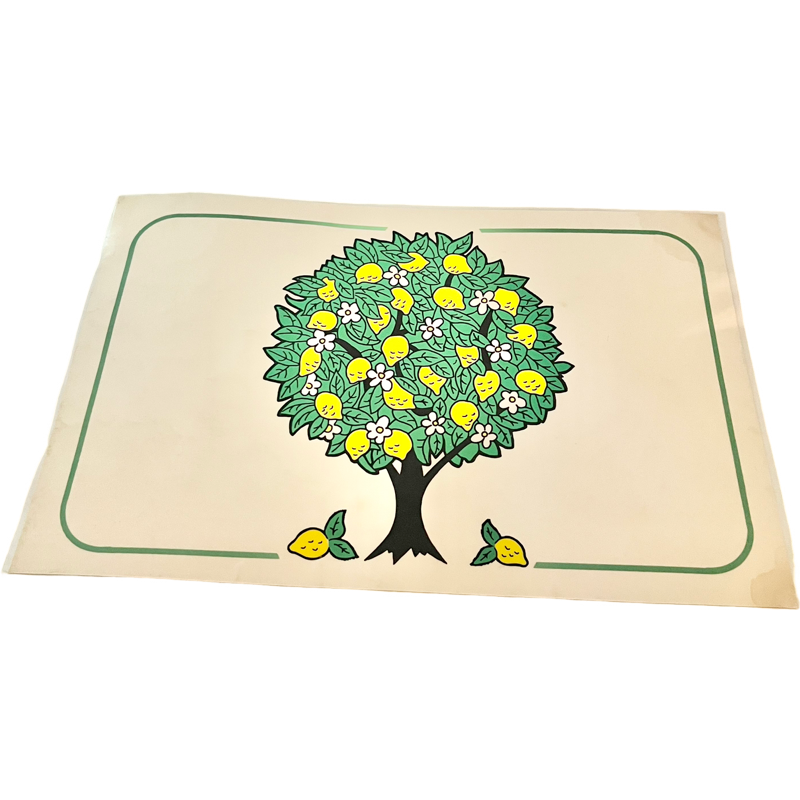 Thumbnail: Vintage Mushroom Placemats SET of 3 / 1970’s Mushroom Placemats