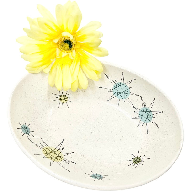 Thumbnail: Vintage Franciscan Ware "Starburst" Serving Bowl / Mid-Century Franciscan