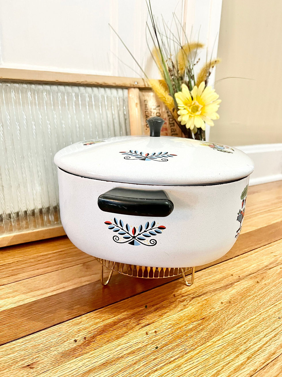 Thumbnail: Vintage Georges Briard 3 Quart Stock Pot / Mid-Century Georges Briard Large