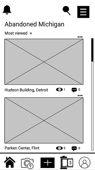 LoFi Wireframe