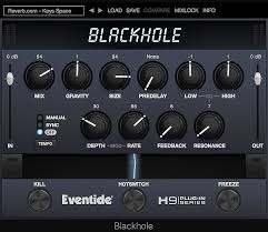 eventide H9 reverb plugin on Blackhole preset