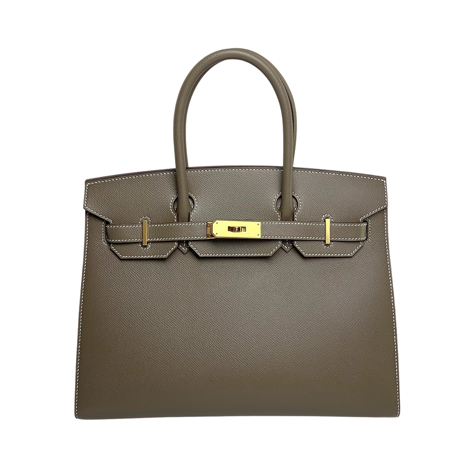 Birkin 30cm Etoupe Sellier GHW