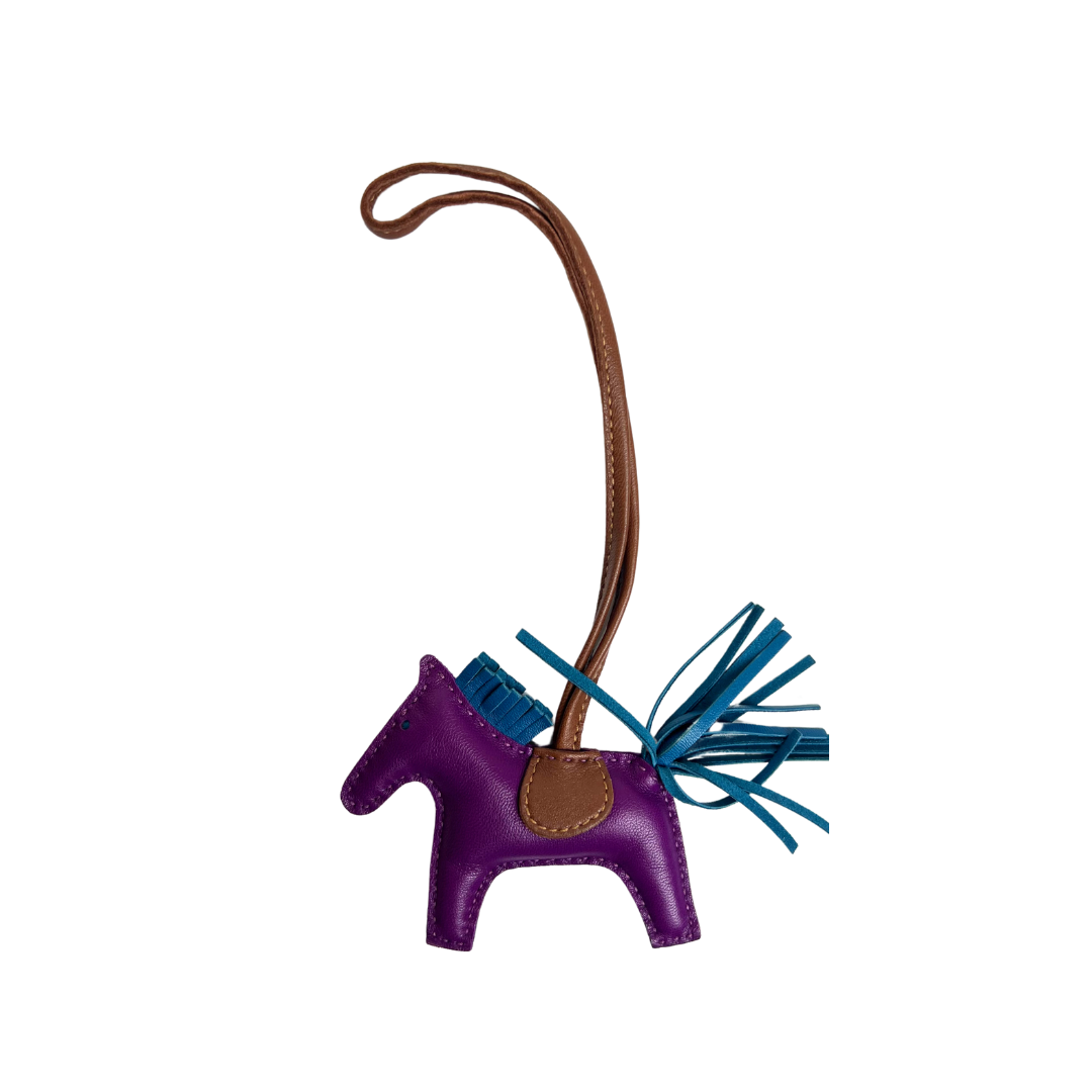 Hermes Rodeo Charm Tricolor PM