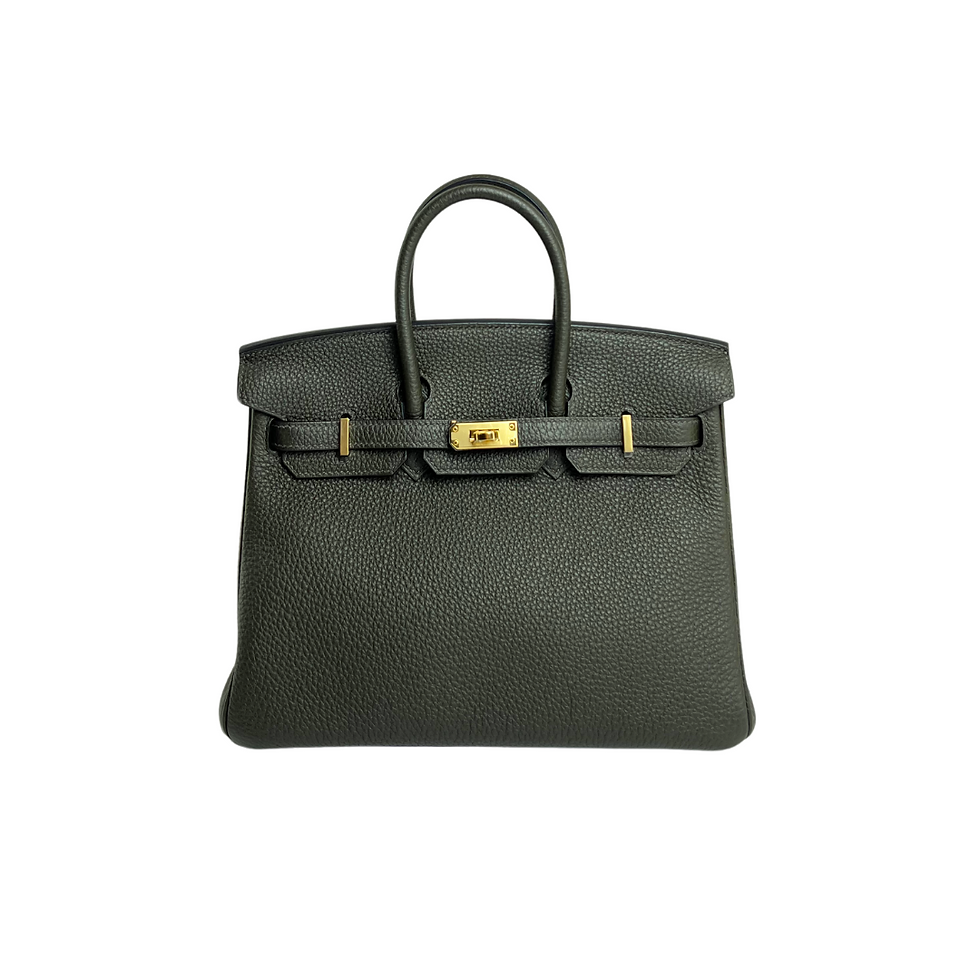 Birkin 25cm Vert Marquise