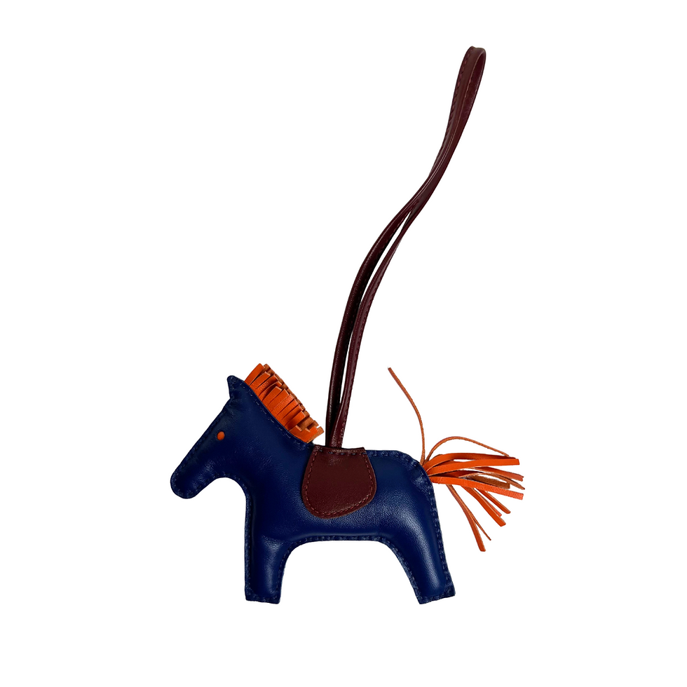 Hermes Rodeo Charm Tricolor GM