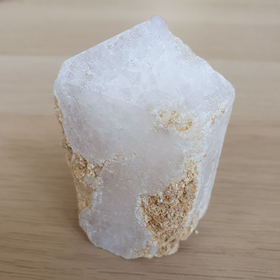 Thumbnail: Clear Quartz Raw Geode Crystal